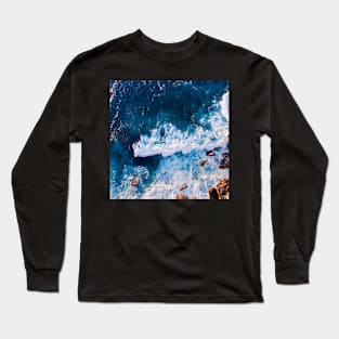 Sea Waves Gift Long Sleeve T-Shirt